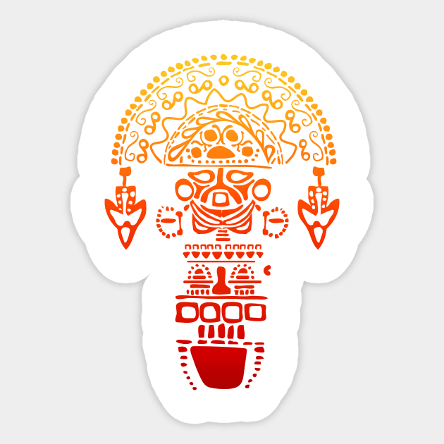 Tumi - Peru - Tribal design Sticker by verde